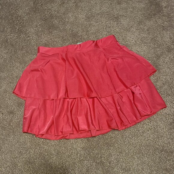 Dresses & Skirts - 💥3/$30💥 NWT  Lidogirl Bright Pink- pleated skirt with stockings